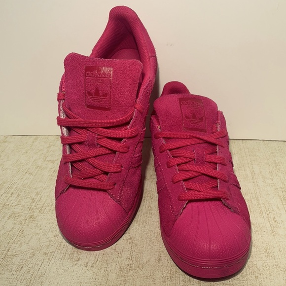 Adidas Pink Superstar Shoes (Womens Size 5) - Picture 9 of 9